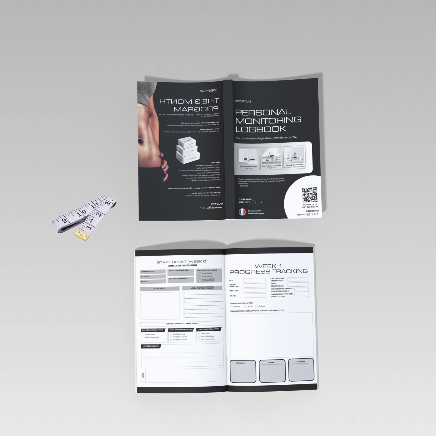 BODIFYLAB™ PROGRESS KIT | Tracking, Motivation & Performance