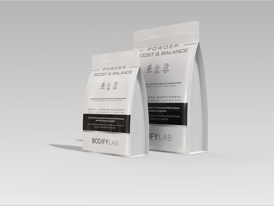 POWDER BOOST & BALANCE poudre naturelle pour accélérer la prise de masse