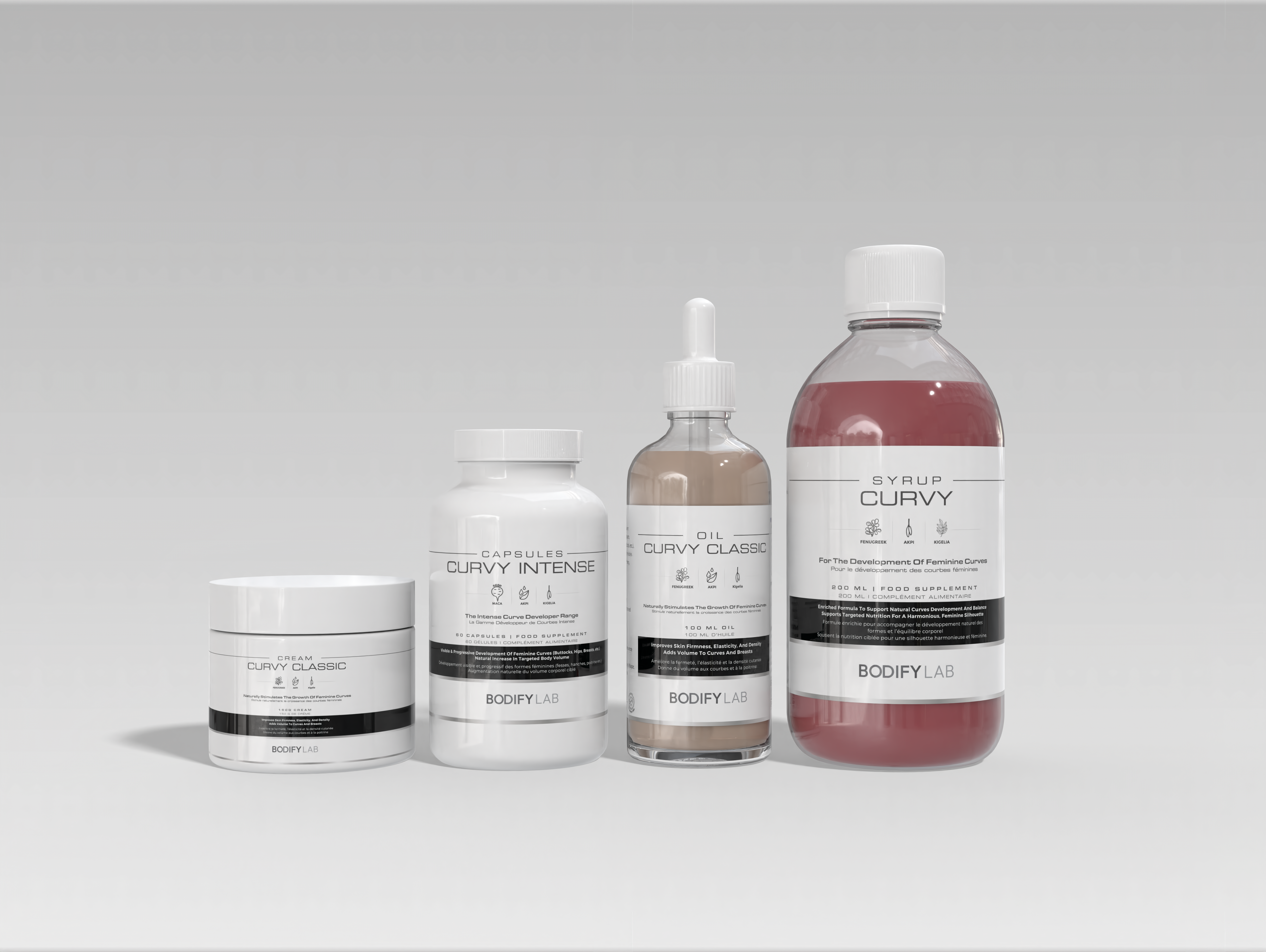 Pack CURVES & GLOW programme complet volume galbe courbes naturelles