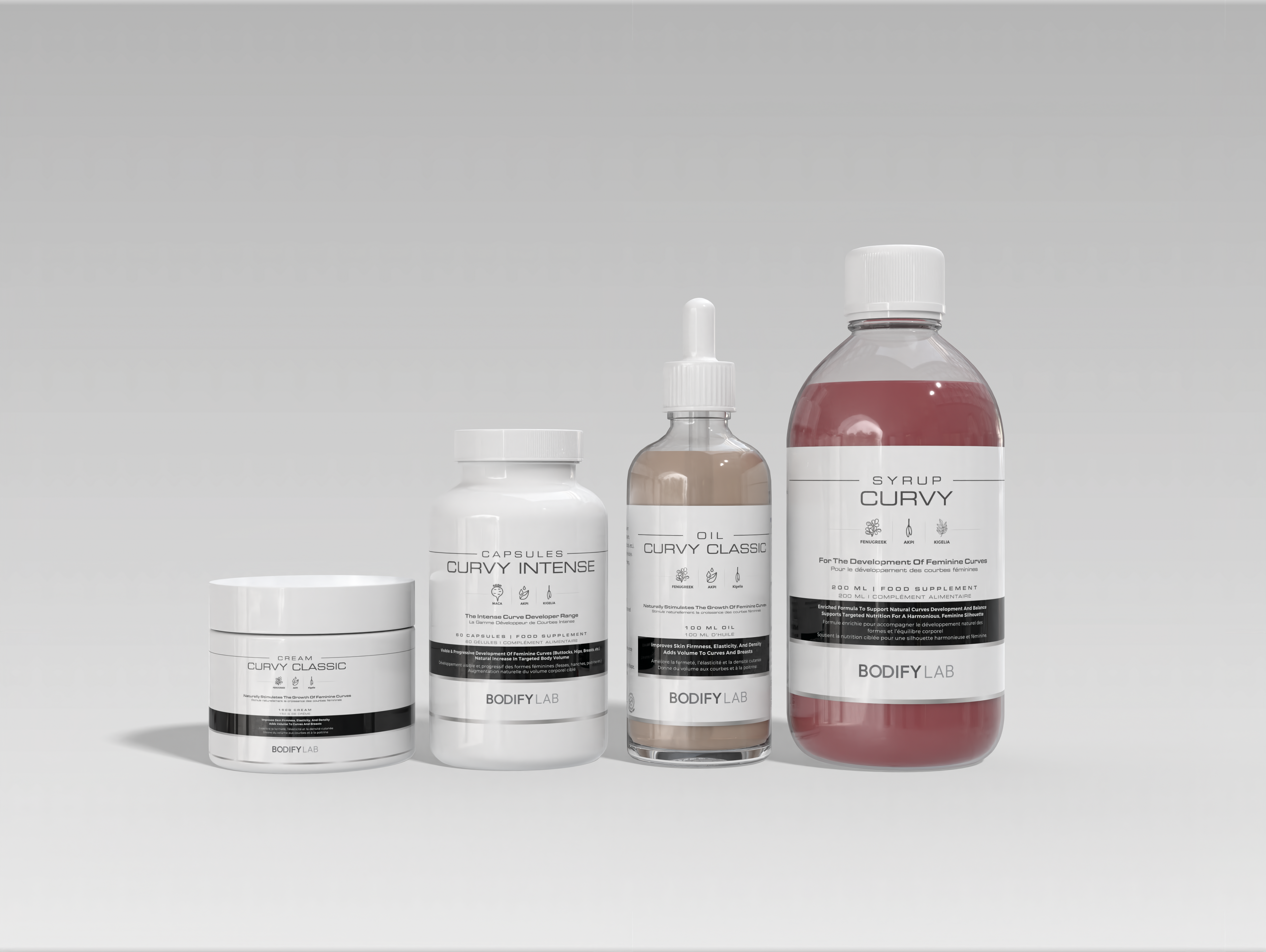 Pack CURVES & GLOW programme complet volume galbe courbes naturelles